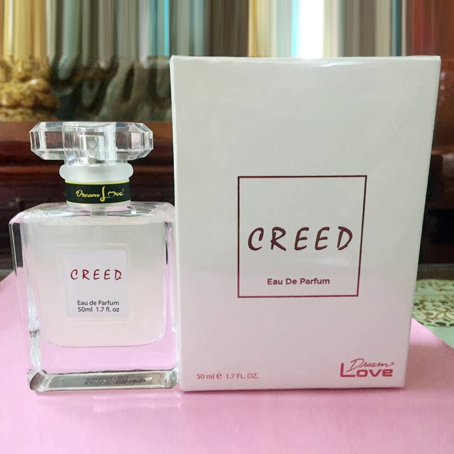 Nước hoa Nữ Creed 50ml (hương hoa cỏ Síp) - Eau De Parfum Dream Love - Lưu hương từ 7 đến 12 giờ