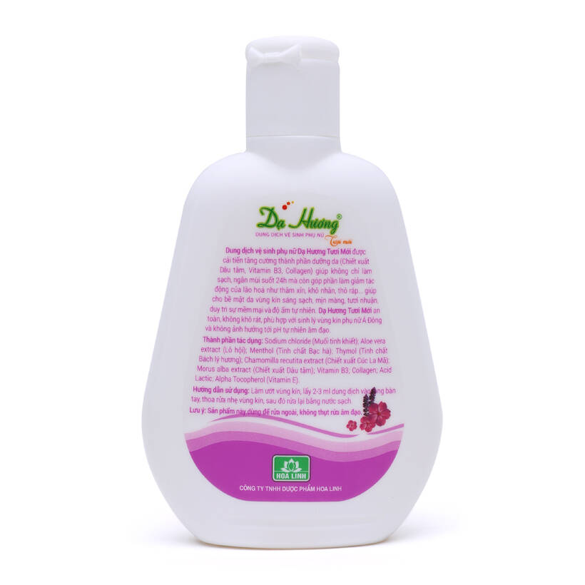 Dung dịch vệ sinh phụ nữ Dạ Hương - Hương hoa Lavender 100ml