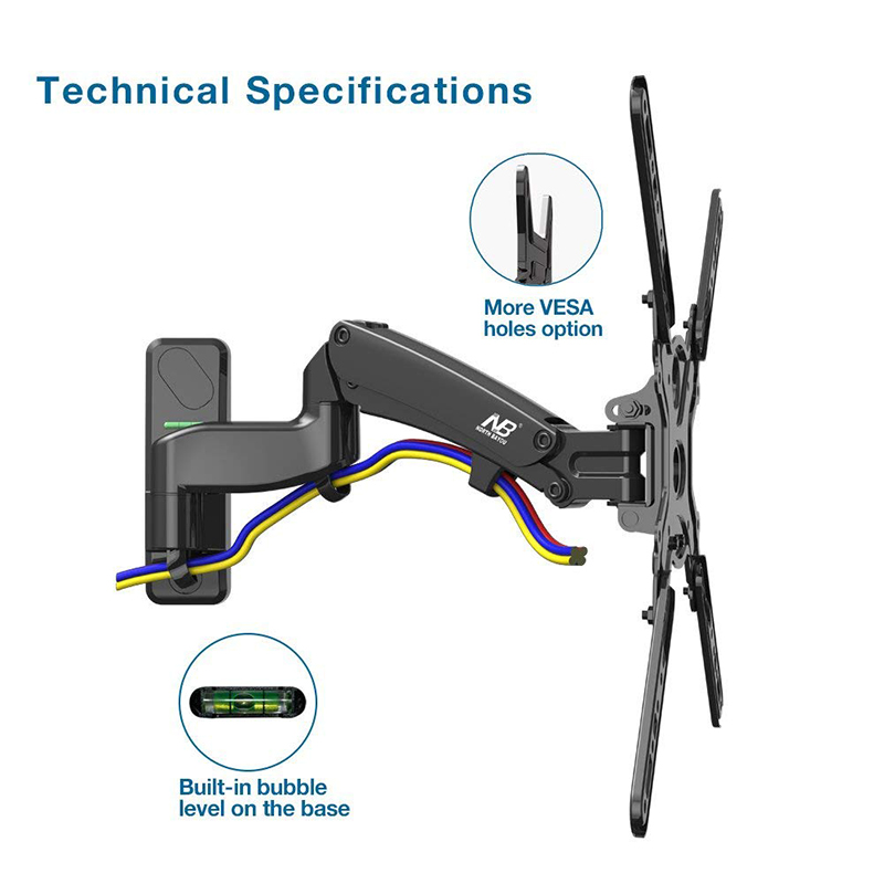 Giá Treo Góc Xoay Đa Năng F450 (40-50 Inch) - Hàng Nhập Khẩu