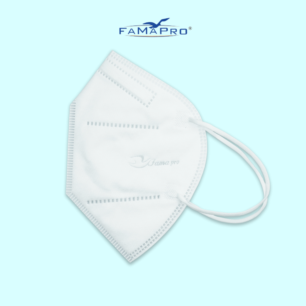 - Khẩu trang y tế kháng khuẩn 4 lớp Famapro VN95 đạt chuẩn N95