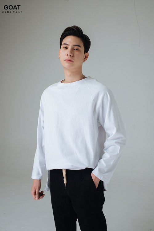 Áo Thun Tay Dài Form Rộng UNIEX Nam GOAT MENSWEAR