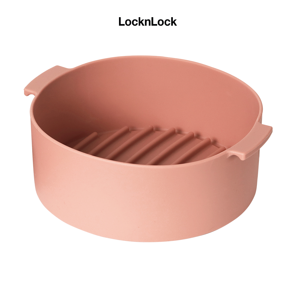 Khay Silicone Dành Cho Nồi Chiên Không Dầu Và Lò Vi Sóng Lock&Lock CKB002 - Hàng Chính Hãng