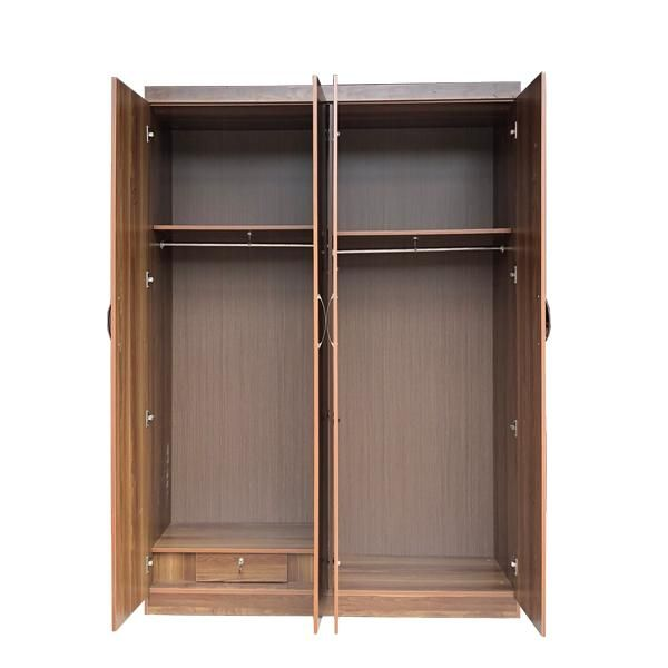 Tủ Áo Gỗ MDF 4 Cánh Melamine Ngọc Lan