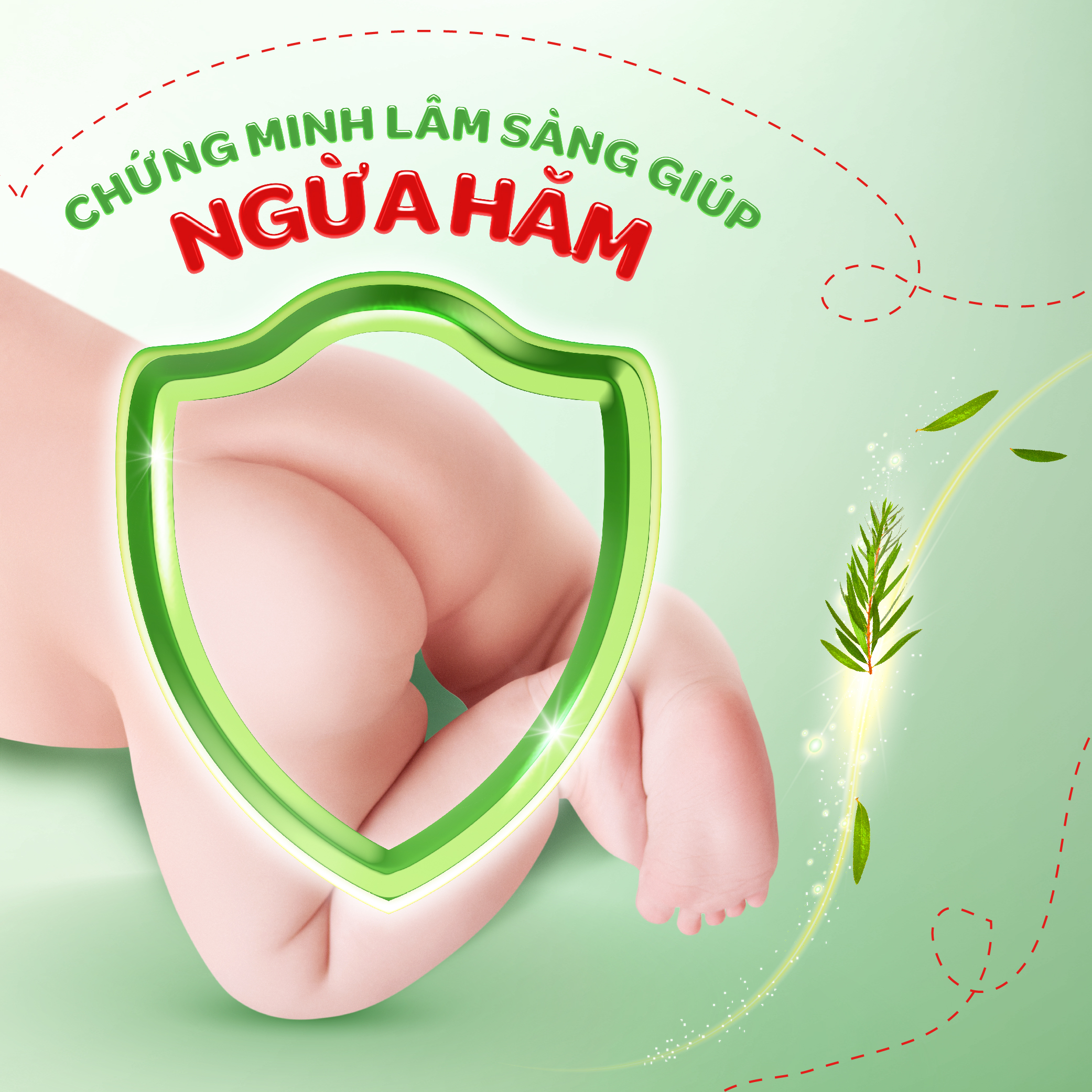 Tã quần Huggies Dry Tràm Trà Tự Nhiên MEGA JUMBO