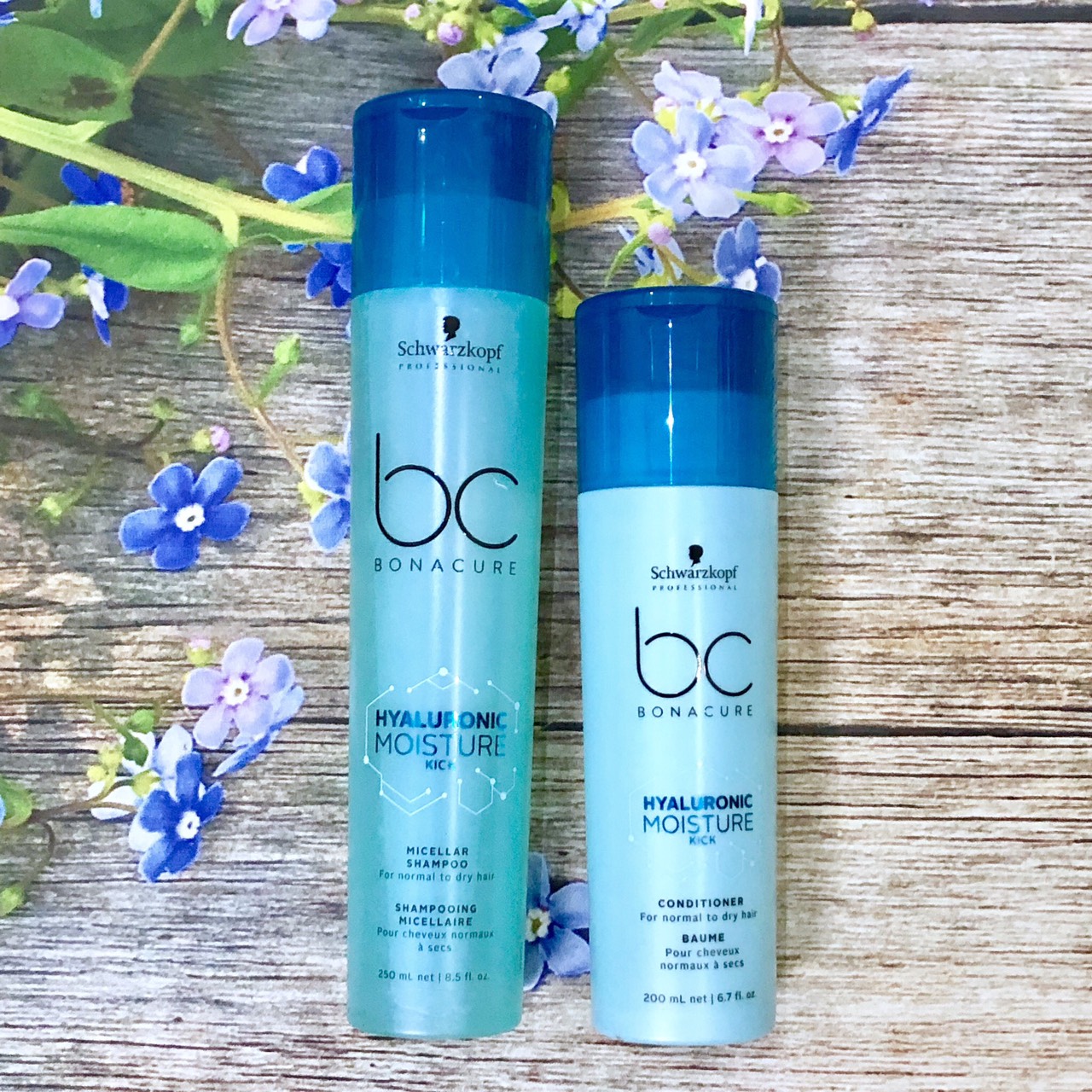 Dầu xả Schwarzkopf BC Bonacure Hualuron Moisture Kick Micellar giữ ẩm tóc khô giòn và xoăn Đức 200ml