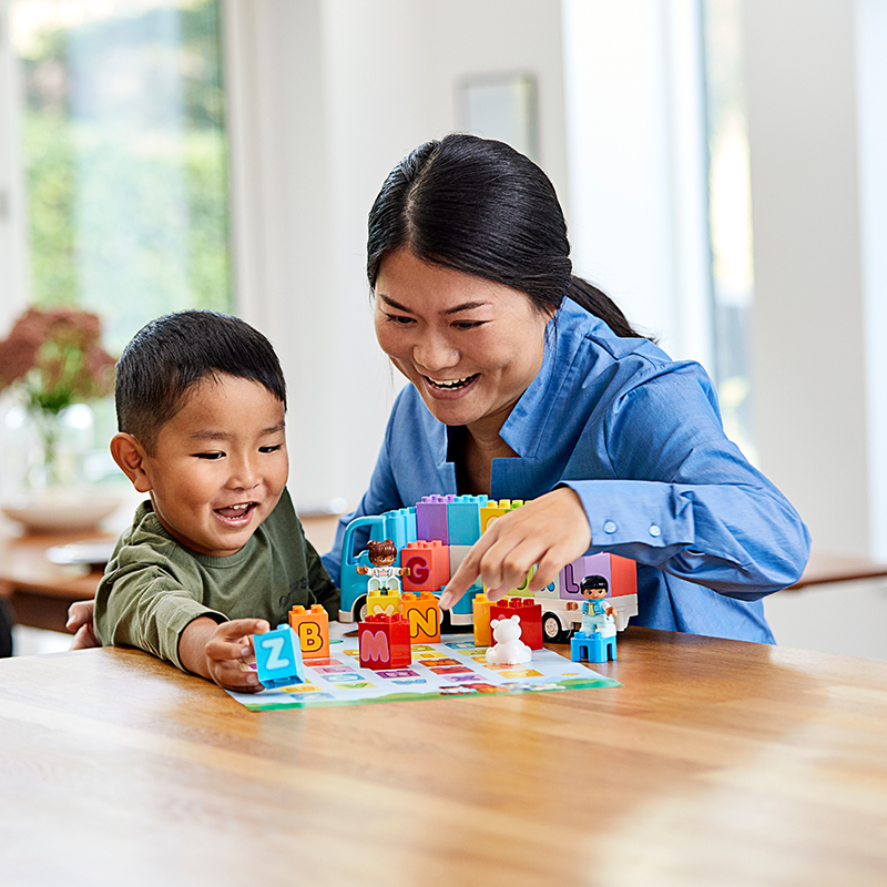 Mô Hình Lắp Ráp Lego Duplo Đoàn Tàu Học Chữ 10915