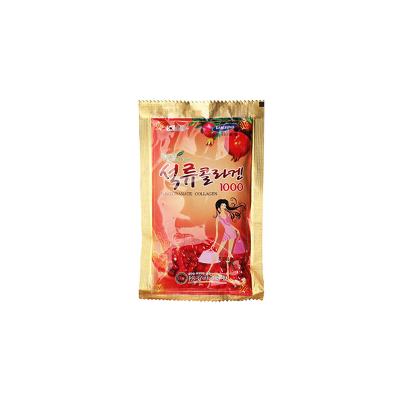 Nước lựu Collagen cho phụ nữ 80ml x 30 gói  - Chống oxy hóa, tổng hợp collagen cho da, tốt cho tim mạch và giảm nguy cơ mắc bện gout