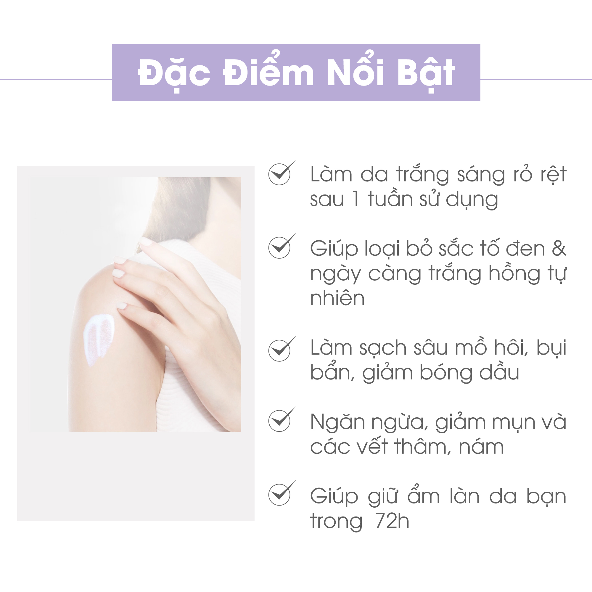 Bộ VIP02 sản phẩm tắm trắng toàn thân cấp tốc và dưỡng trắng da mặt Truesky - Mỹ phẩm chính hãng