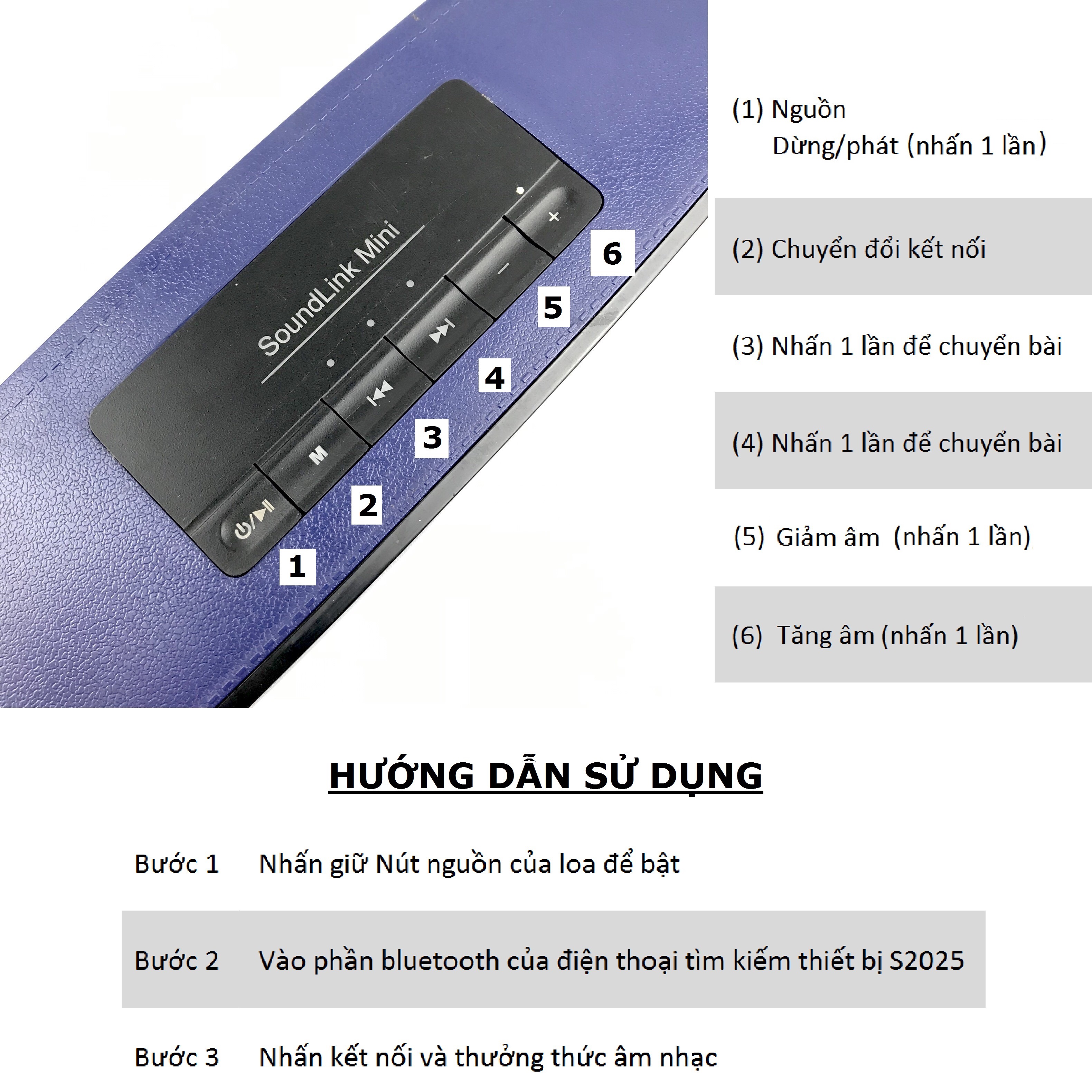 Loa Bluetooth GUTEK S2025 Vỏ Nhôm Sang Trọng, Loa Cầm Tay Không Dây Nghe Nhạc Âm Thanh Chất,  Âm Bass Cực Hay, Kết Nối Usb, Thẻ Nhớ, Cổng 3.5, Đài Fm, Nhiều Màu Sắc - Hàng Chính Hãng