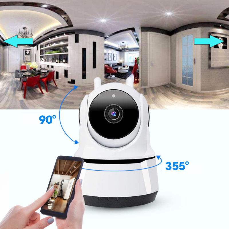 [ TẶNG THẺ NHỚ 32GB ] Camera IP HD/FULL HD Trong Nhà 2.0Mpx 1080P - Phát Hiện Chuyển Động - Kết Nối WIFI - Xem Mọi Lúc, Mọi Nơi - Dùng APP CARECAM PRO - Nhập Khẩu