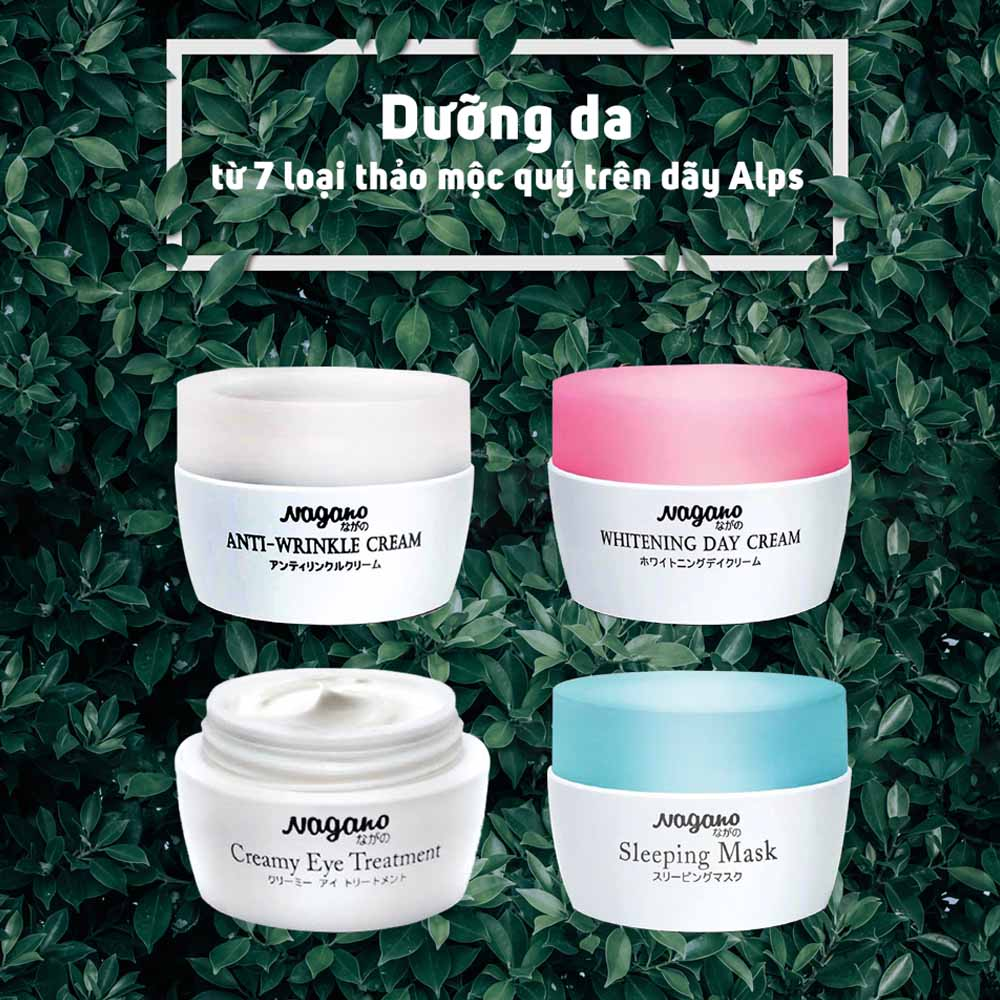 Kem Chống Lão Hóa Trắng Da Với Gigawhite Nagano 30g - Anti-Wrinkle Cream Nagano 30g - Kem chống các dấu hiệu lão hóa giúp trẻ hóa làn da