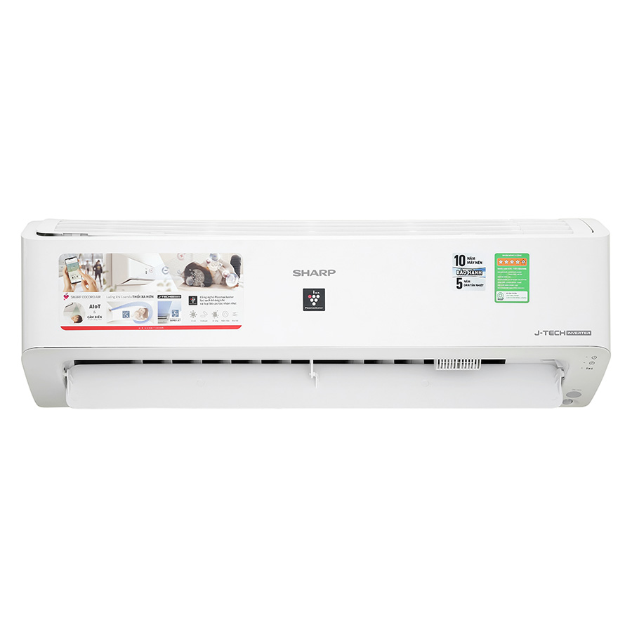 Máy Lạnh Sharp Inverter 1 HP AH-XP10YMW - Chỉ giao HCM