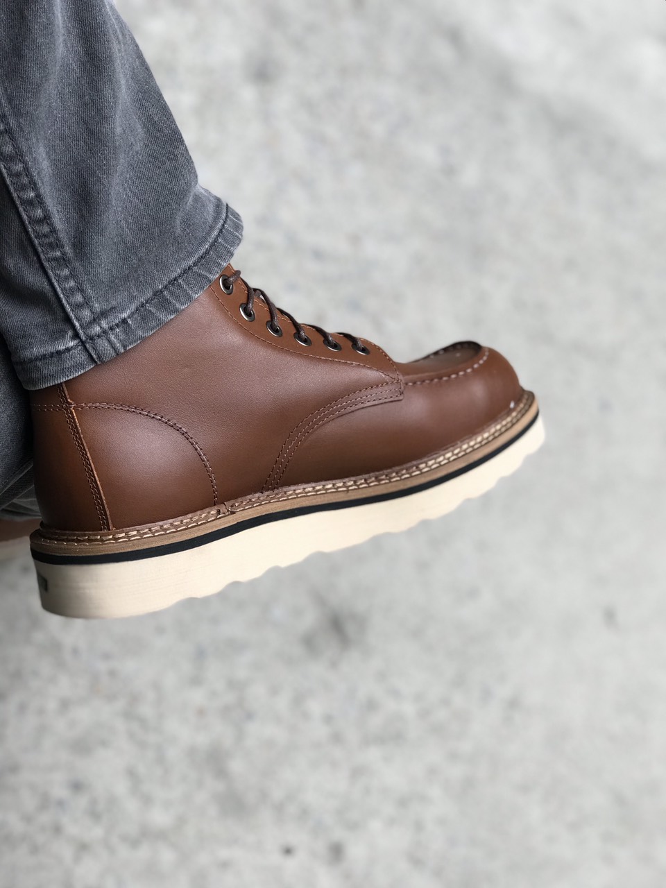 Giày cao cổ nam da bò Redwlng Moctoe Boots