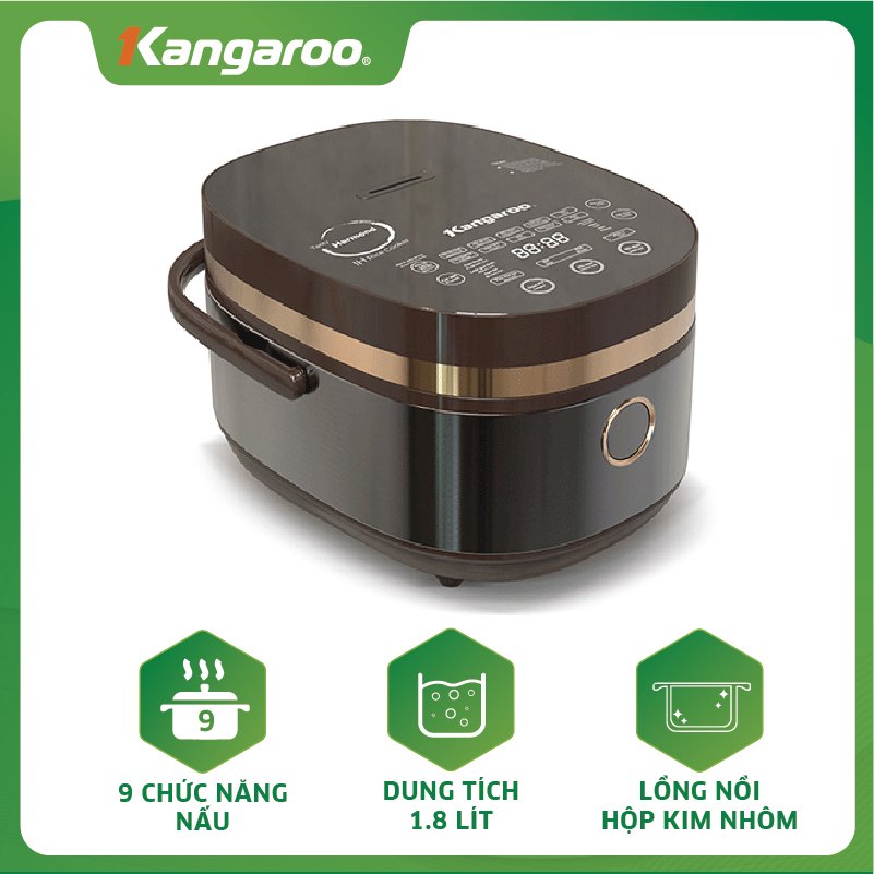 Nồi Cơm Điện Cao Tần Kangaroo KG599N (1.8L) - Hàng chính hãng