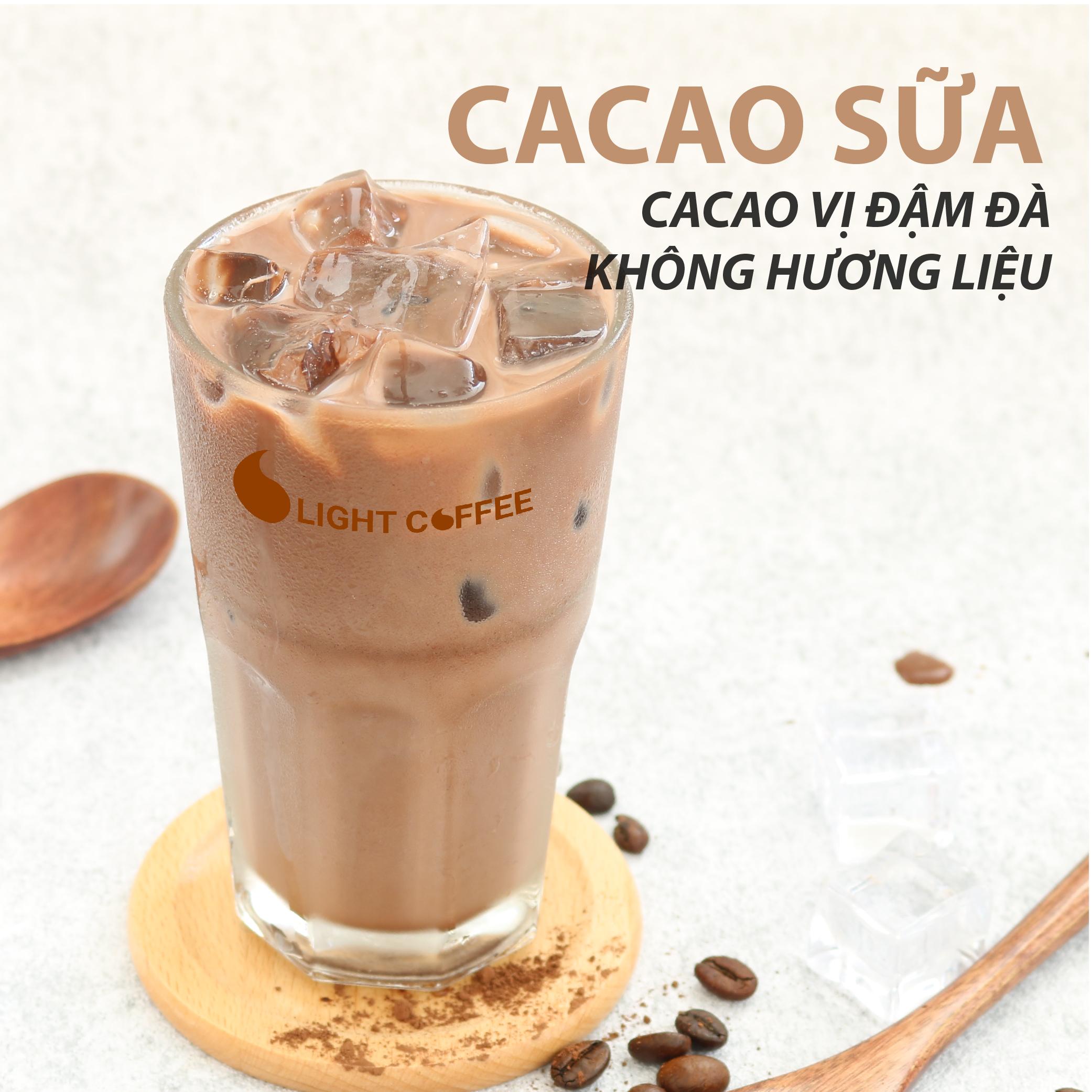 Bột Cacao sữa Terry , thơm ngon , đậm đà , hợp gu người sành cacao , đặc biệt không hương liệu , mùi vị tự nhiên , an toàn sức khỏe , Gói 50G