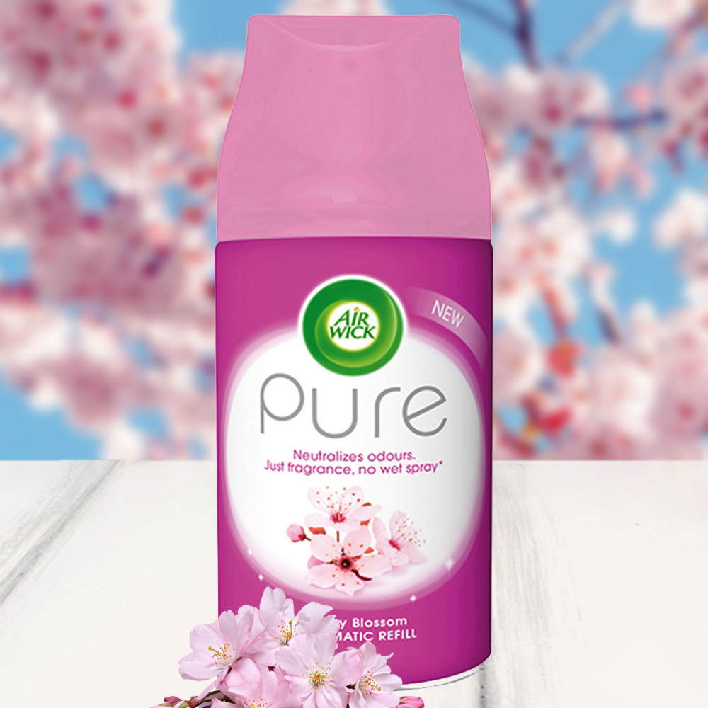 Bình xịt tinh dầu thiên nhiên Air Wick Cherry Blossom 250ml QT00024 - hoa anh đào