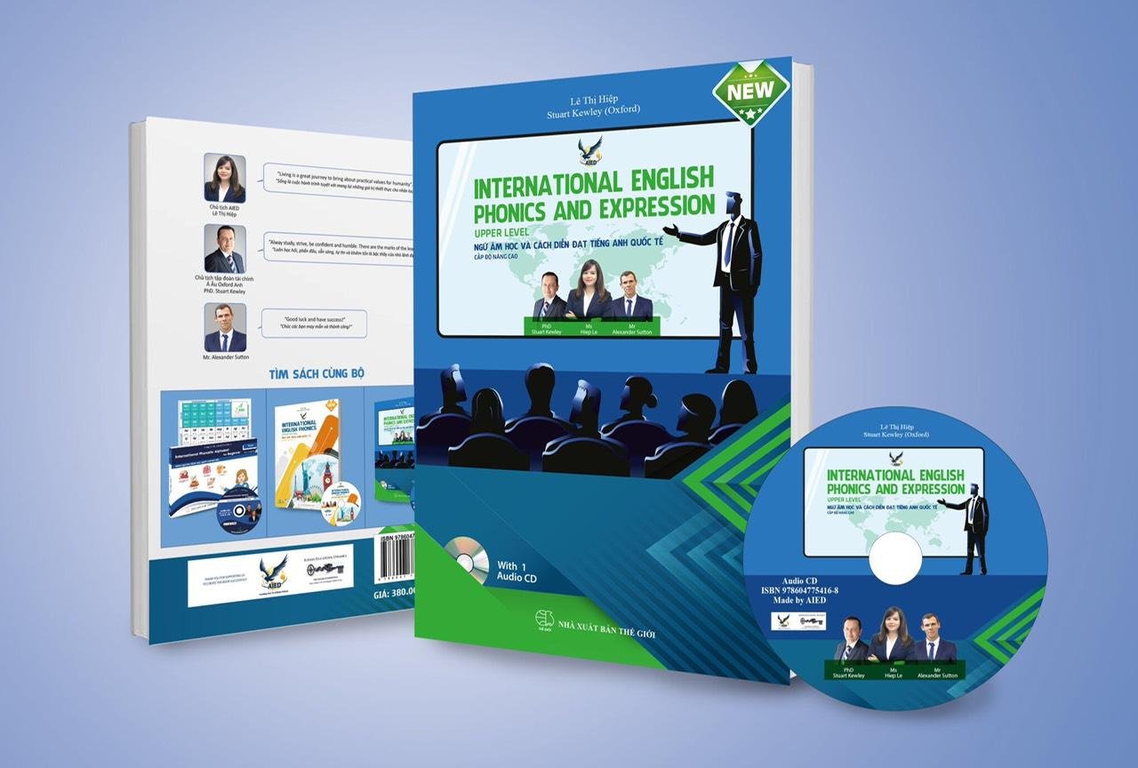 Combo Bộ sách Cẩm nang học tiếng Anh - Ngữ âm học và cách diễn đạt tiếng Anh quốc tế nâng cao