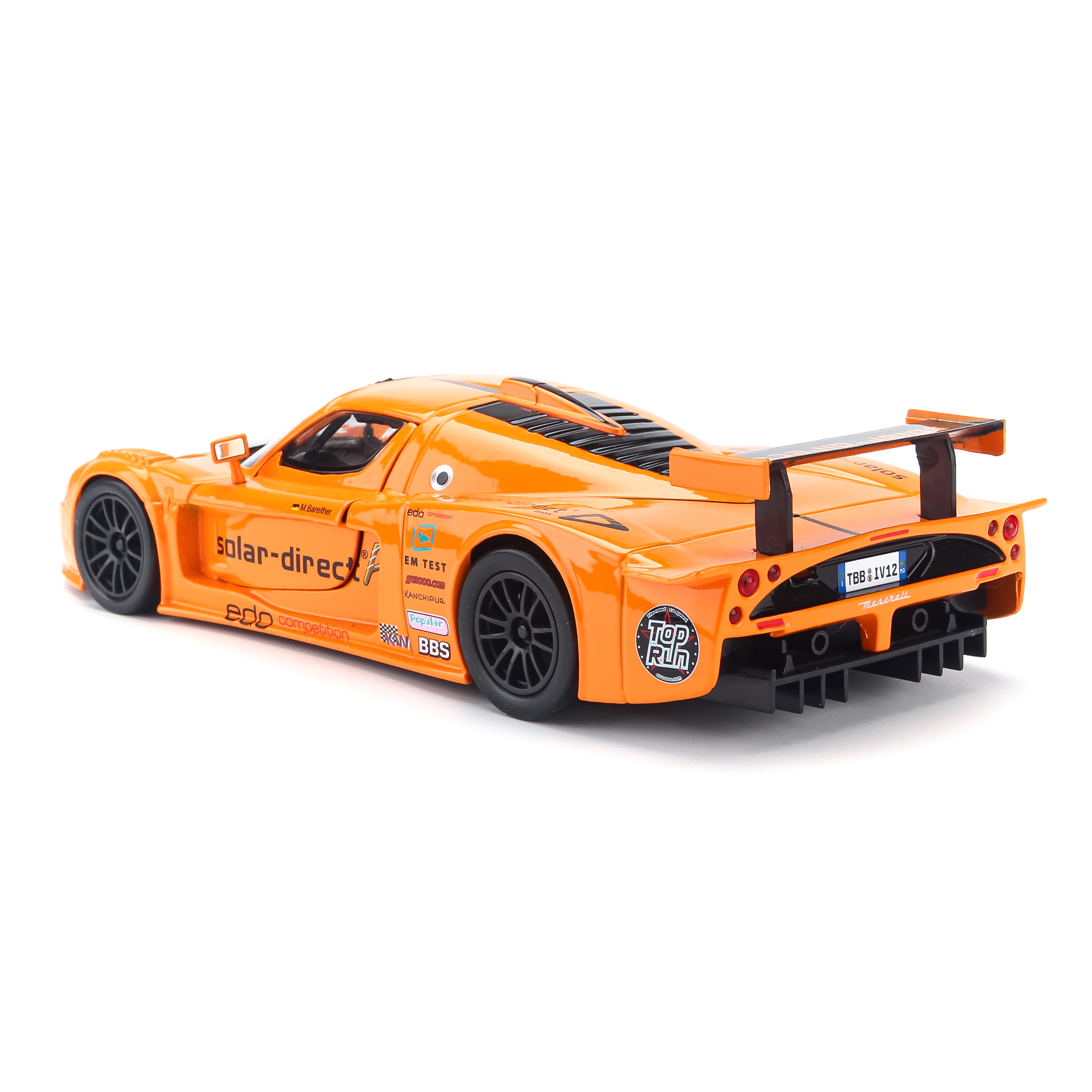 Mô Hình Xe Maserati Mc12 Orange 1:24 Bburago - MH18-21078