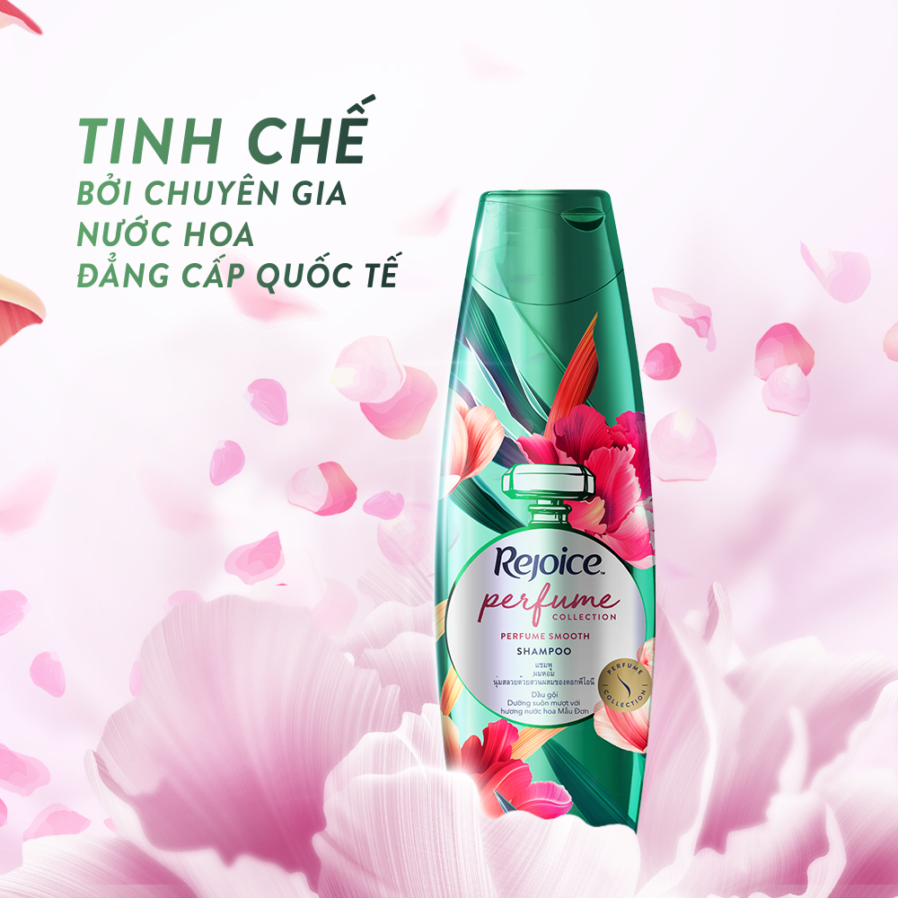 Dầu Rejoice Gội Fraya Hương Hoa Mẫu Đơn 875.5 ML