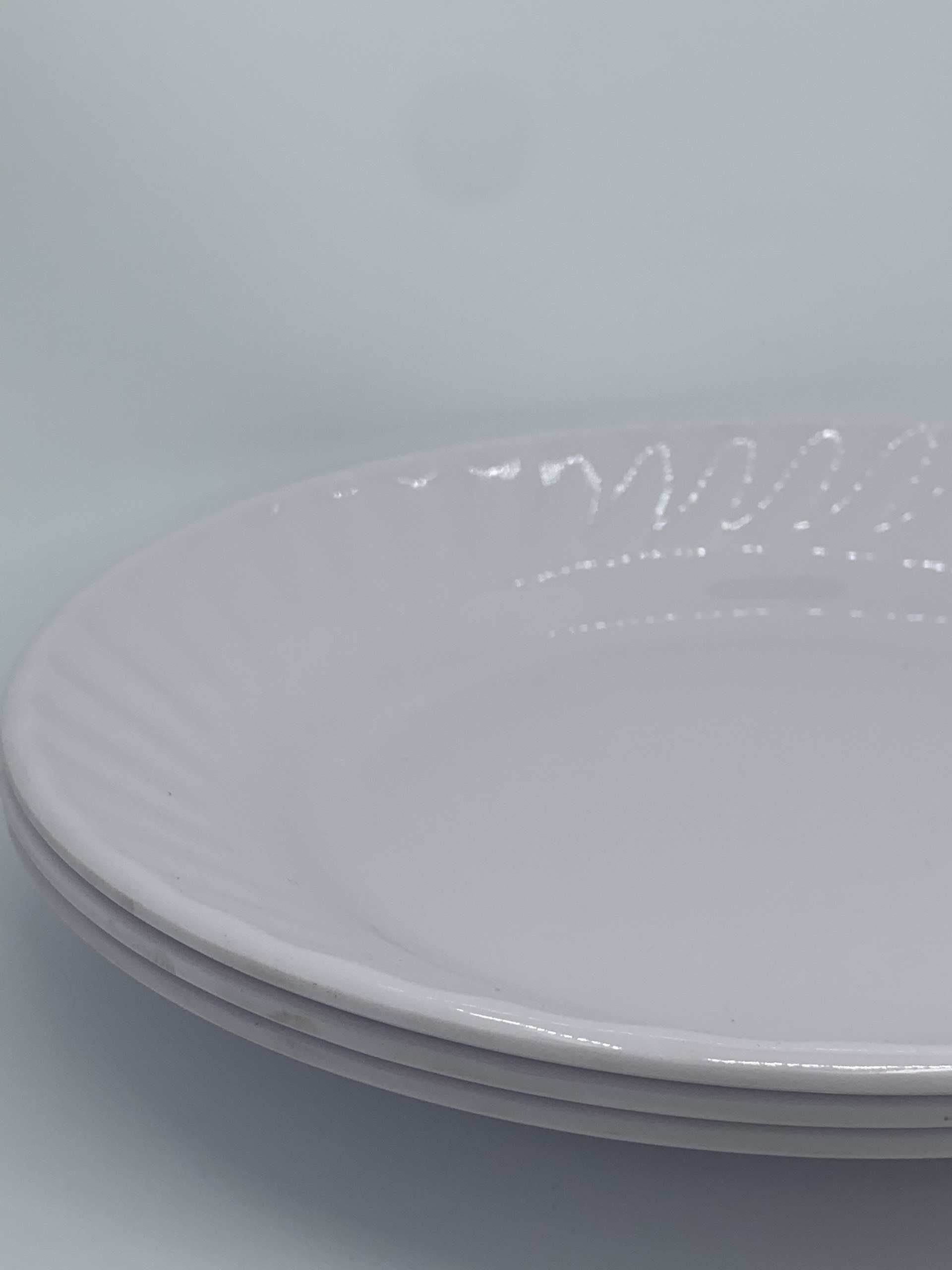 Bộ 3 Dĩa (Đĩa) 7 sâu xoắn An Toàn Sức Khỏe Nhựa Xanh Melamine A507 WA3