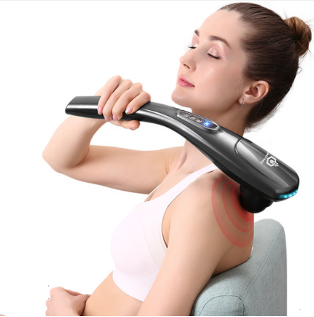 Máy Massage Cầm Tay Đa Năng KINGTECH KT1768 - Mát Xa Chuyên Sâu Cho Cổ, Vai Gáy, Bụng, Lưng, Cánh Tay, Chân - Giảm Đau Mỏi Toàn Thân Cho Dân Văn Phòng, Gymer, Người Già, Người Lao Động Nặng - Món Quà Tuyệt Vời Cho Ông Bà, Bố Mẹ - Hàng Chính Hãng