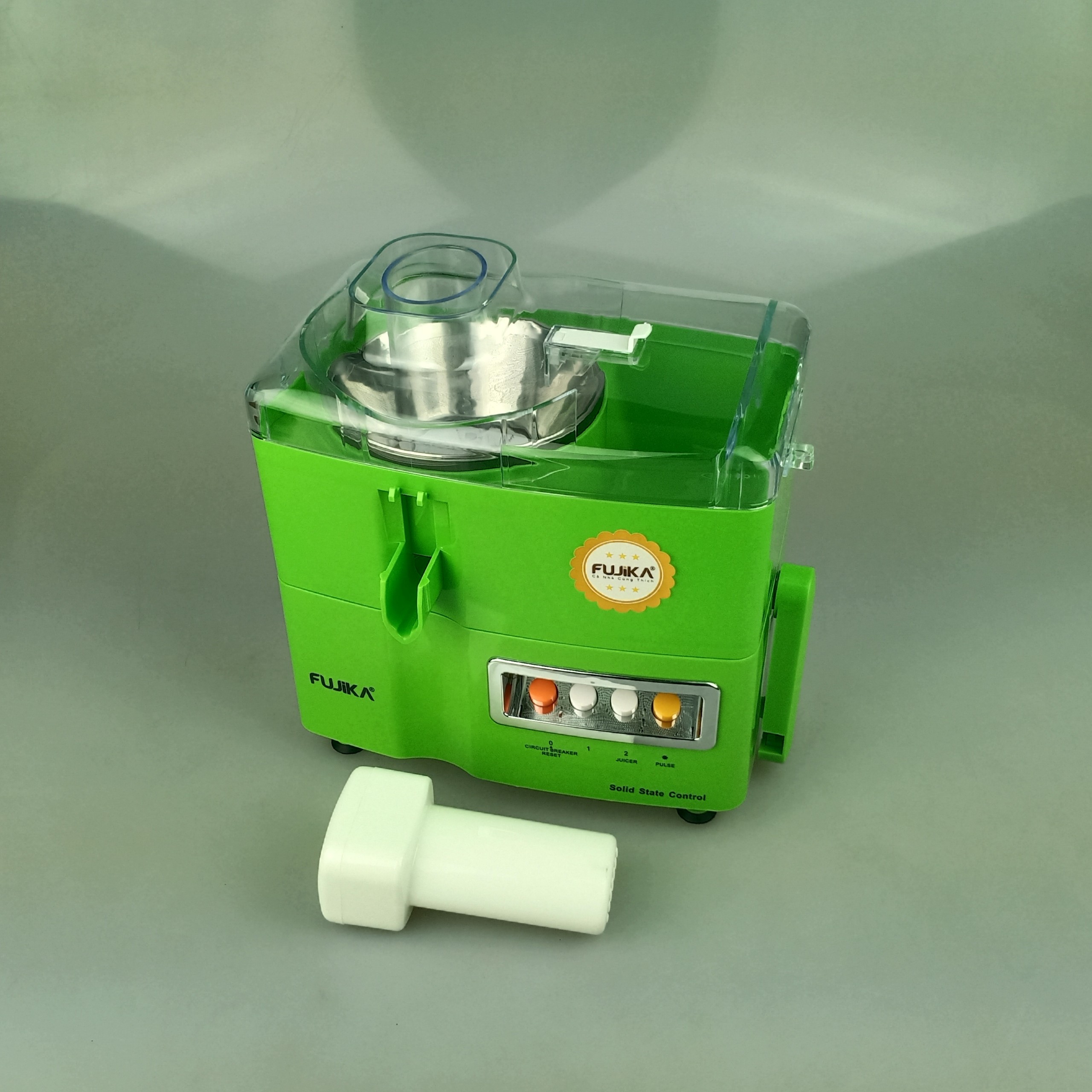 Máy Xay Ép Đa Năng Fụika 4 Cối Thủy Tinh Xay Ép Hoa Quả,Sinh Tố,Xay Thịt,Thực Phẩm - Hàng Chính Hãng