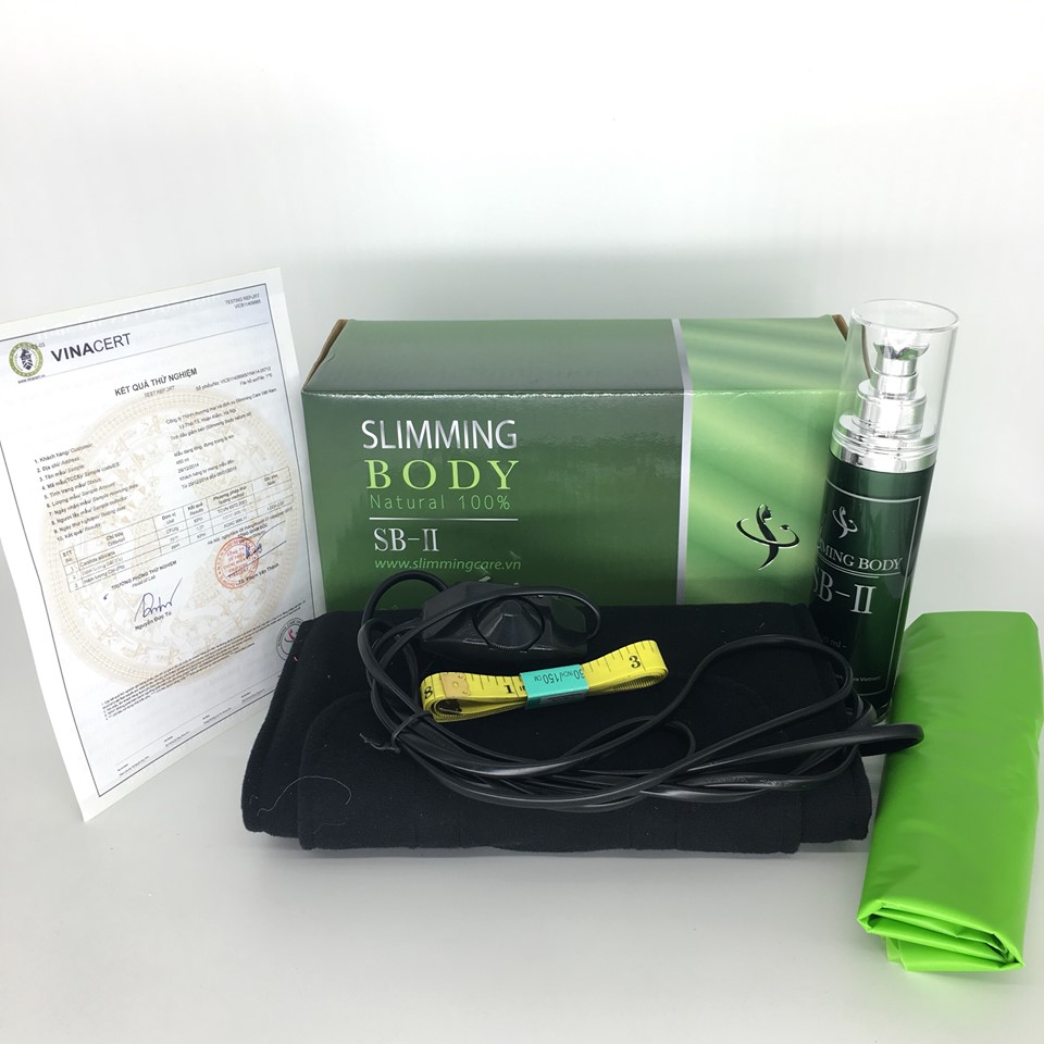 Bộ Ủ Nóng Tan Mỡ SLIMMING BODY 2 Cải tiến hỗ trợ giảm mỡ Bụng - Đùi Hiệu Quả