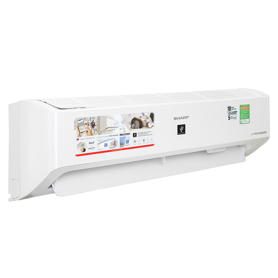 Máy Lạnh Sharp Inverter 1 HP AH-XP10YMW - Chỉ giao HCM