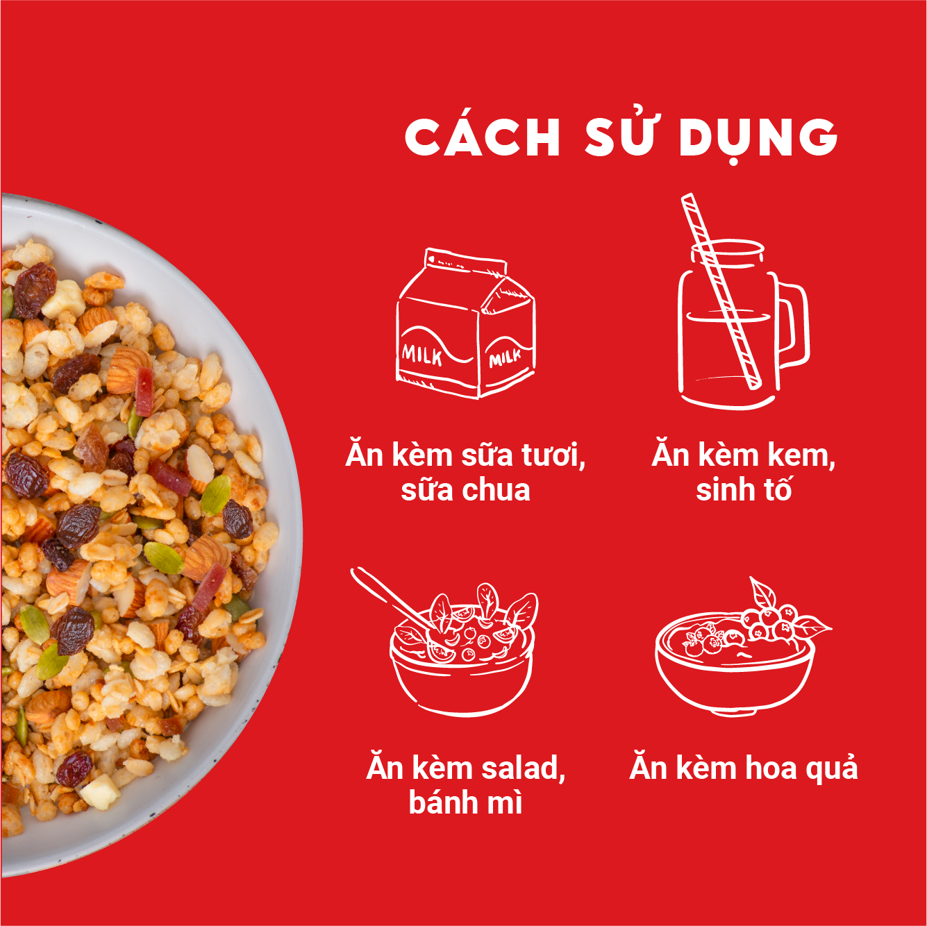 Yến Mạch Trái Cây Oatta