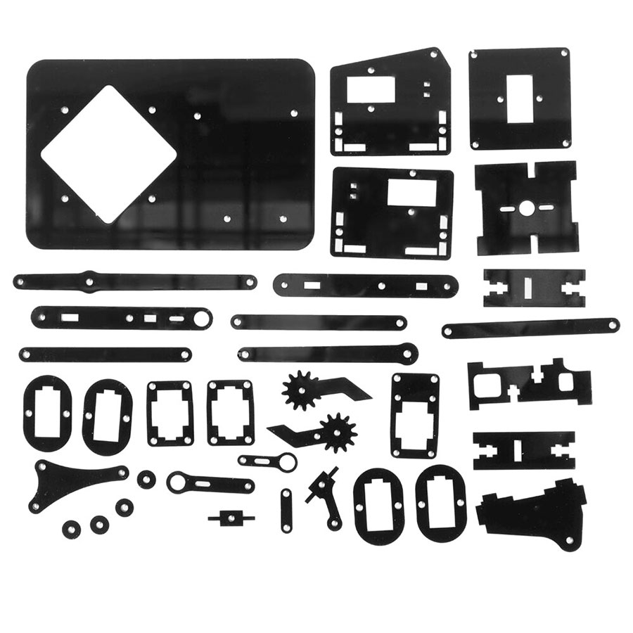 DIY Cánh Tay Robot Arduino Uno(Sản Phẩm Chưa Bao Gồm Board Arduino Và Động Cơ Servo)