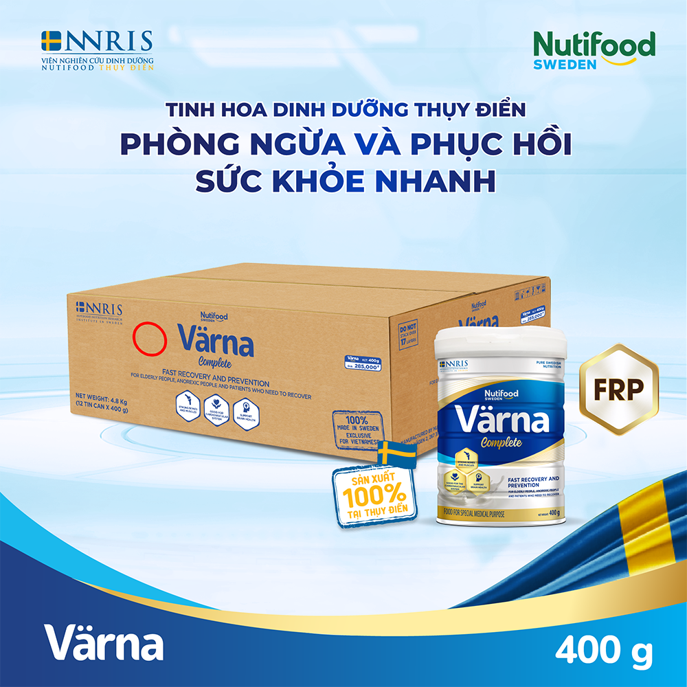 Sữa Bột Värna Complete lon 400g