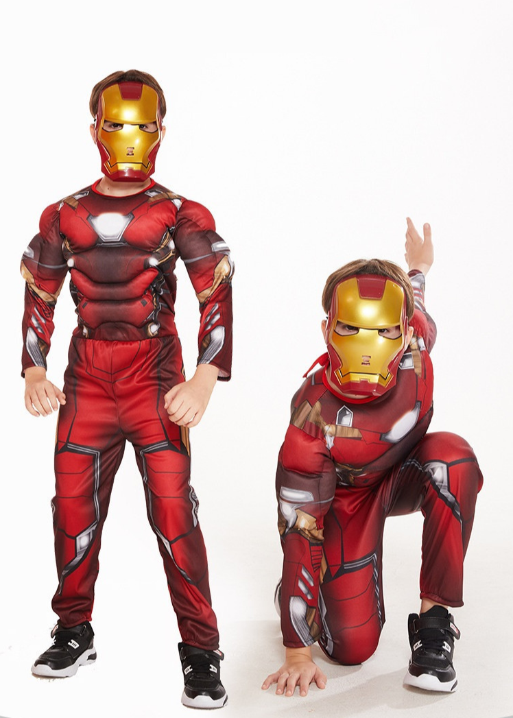 Trang Phục Người Sắt Iron Man Trẻ Em Trang Phục Avengers Trang Phục Halloween Siêu Anh Hùng Cho Trẻ Em