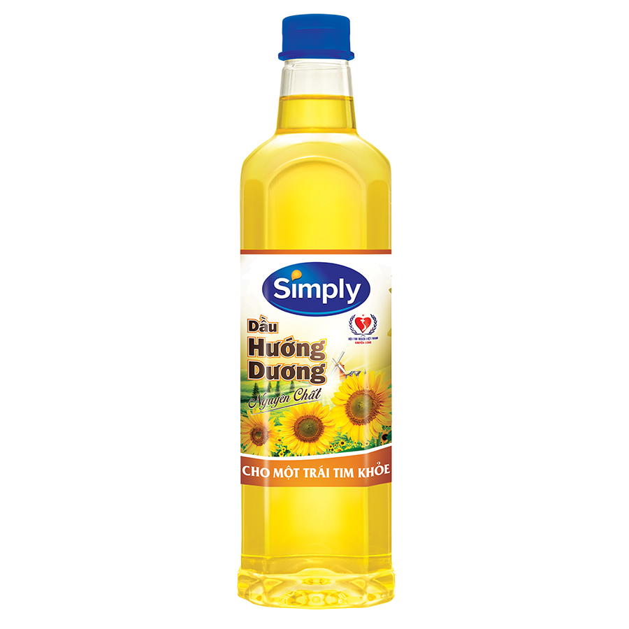 Dầu Hướng Dương Simply (1L / Chai)