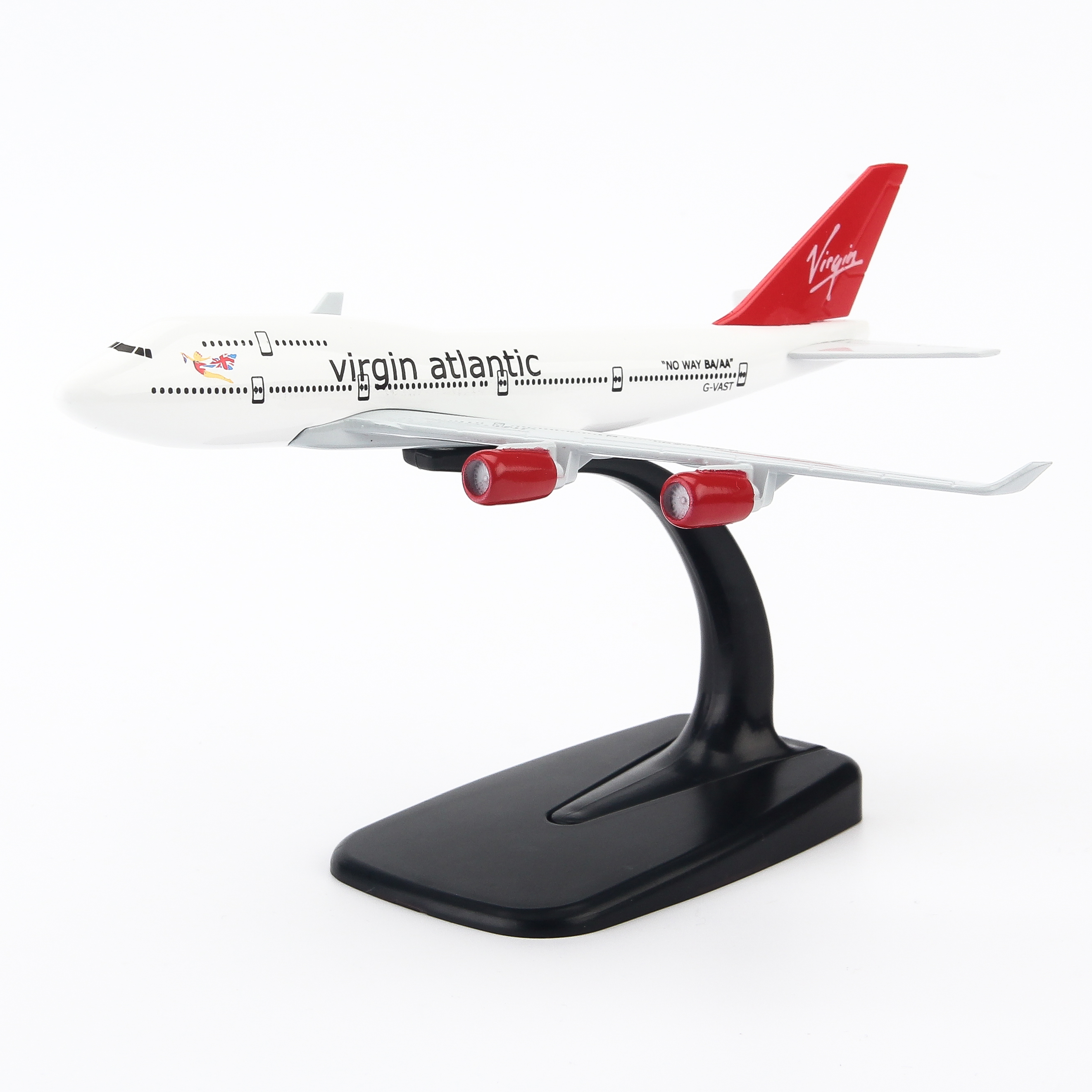 Mô Hình Máy Bay B747 VIRGIN ATLANTIC AIRWAYS EVERFLY 16CM