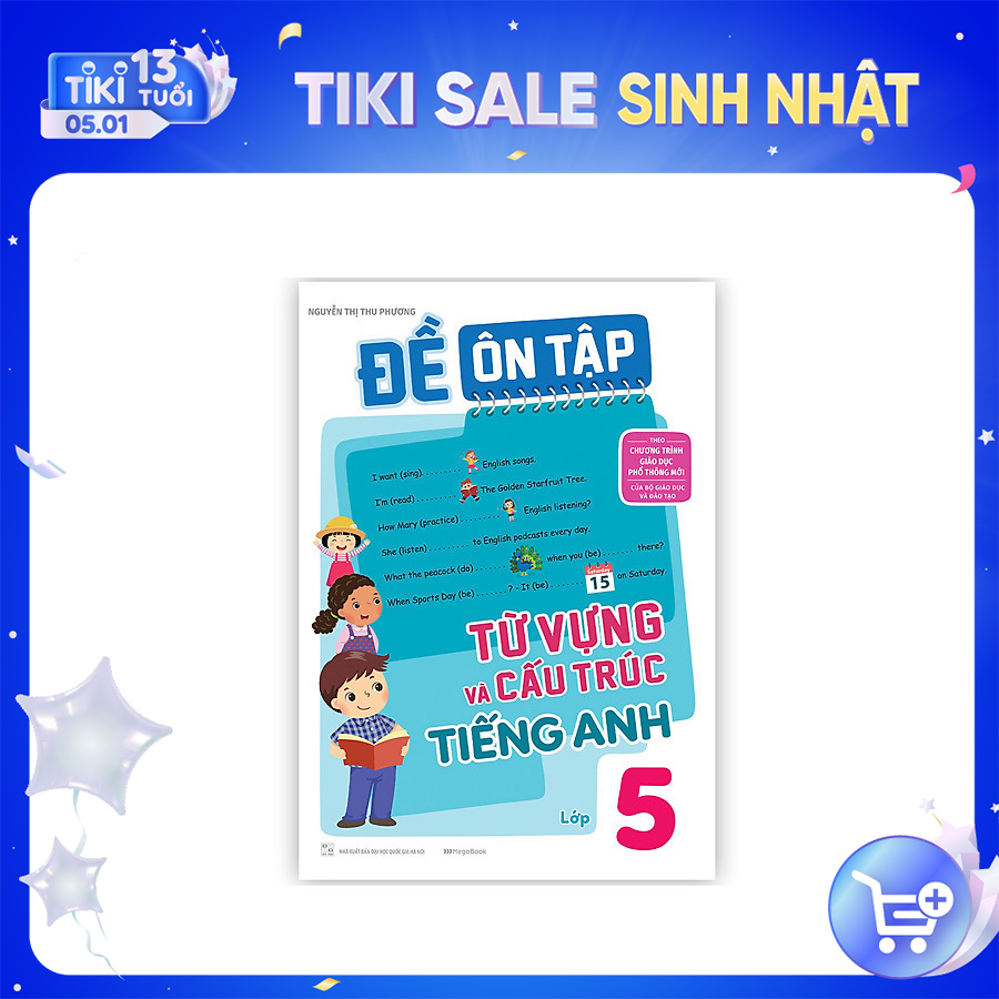 Đề Ôn Tập Từ Vựng Và Cấu Trúc Tiếng Anh Lớp 5