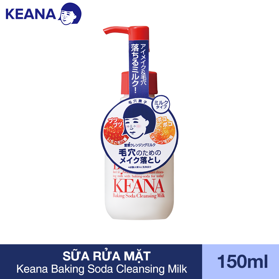 Sữa Rửa Mặt Keana Baking Soda Cleansing Milk (100G) - HÀNG CHÍNH HÃNG