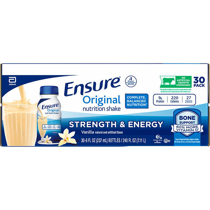 Sữa ensure nước Ensure Original Nutrition Shake - giúp hồi phục sức khỏe cho người gầy, người suy dinh dưỡng, người  già - QuaTangMe Extaste