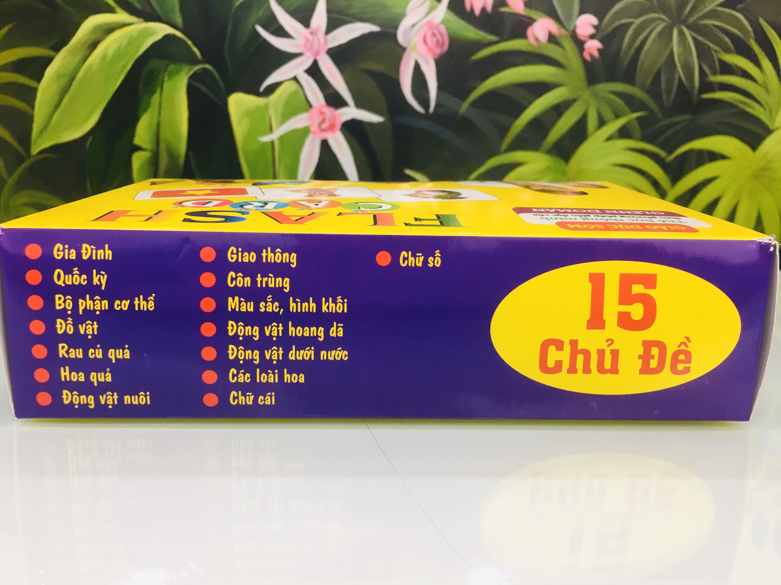 Hình ảnh bộ thẻ học thông minh cho bé từ 0 đến 3 tuổi, Bộ Thẻ Học Thông Minh Flashcard Song Ngữ Cho Bé - Hàng Chính Hãng