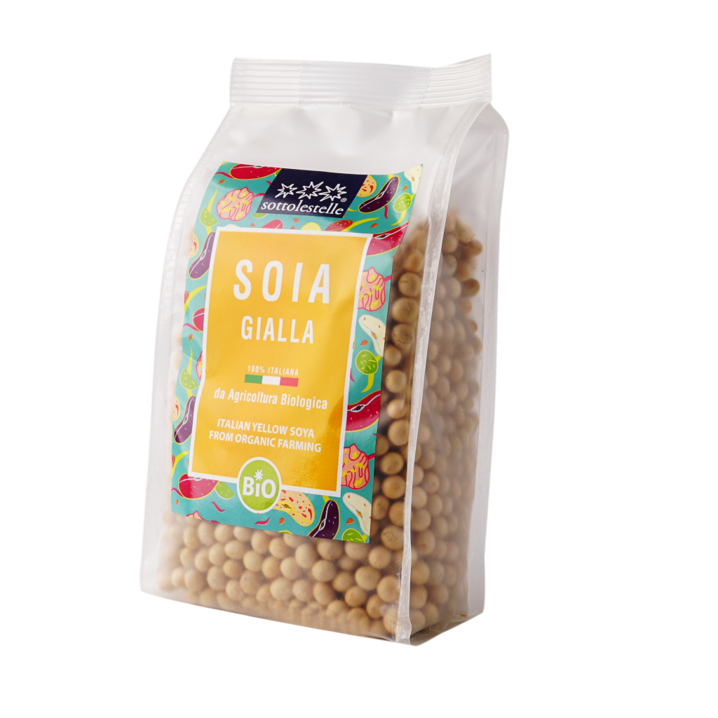 Hạt Đậu Nành Hữu Cơ 400g Sottolestelle Organic Soy Beans