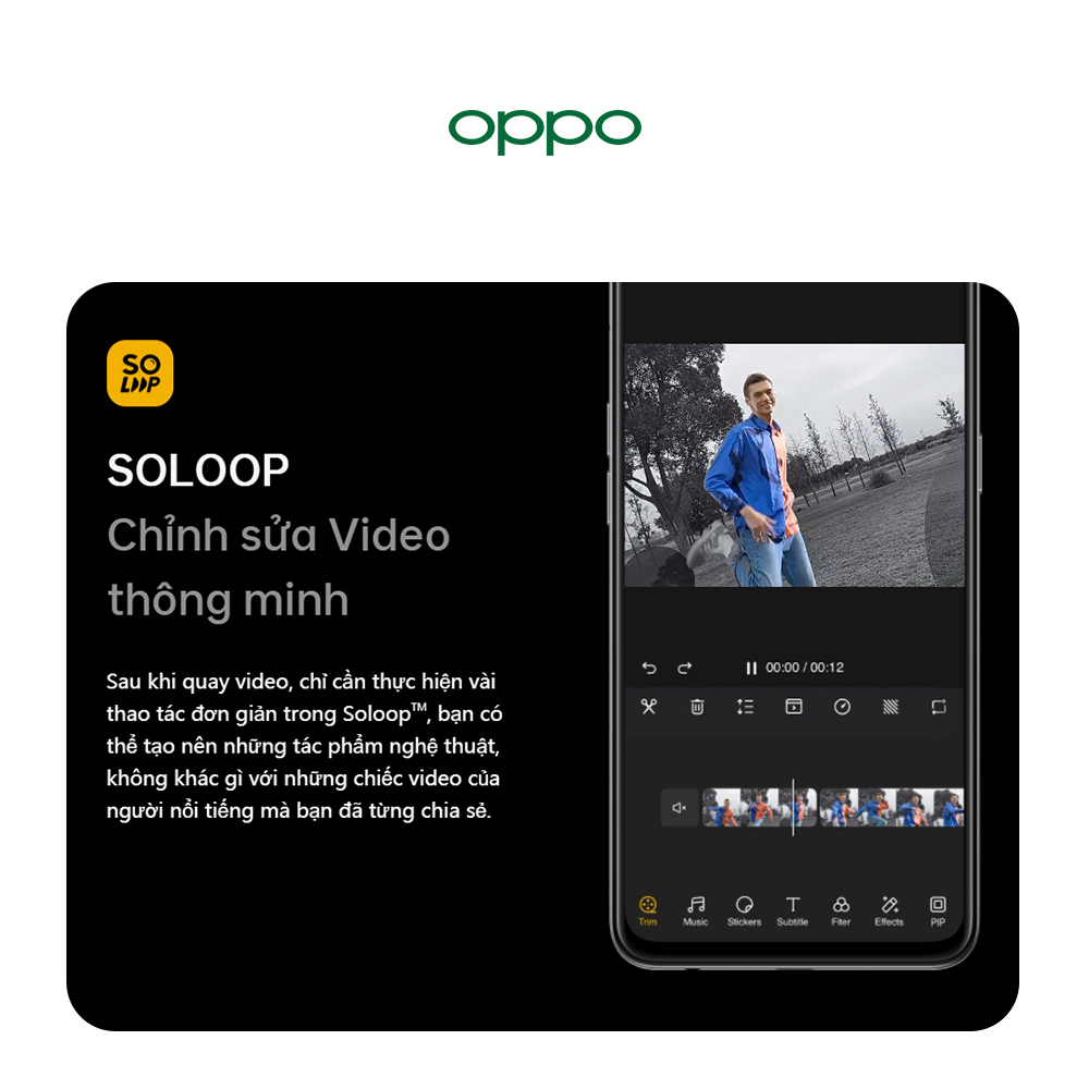 Điện Thoại Oppo Reno 5 (8GB/128G) - Hàng Chính Hãng