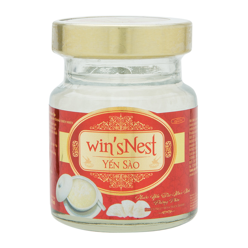 Nước Yến Sào win'sNest Đường Phèn ( 6 Lọ * 70 ml / Hộp) giúp bồi bổ sức khỏe tăng cường sức đề kháng, thích hợp cho mọi đối tượng và trẻ em từ 1 tuổi trở lên