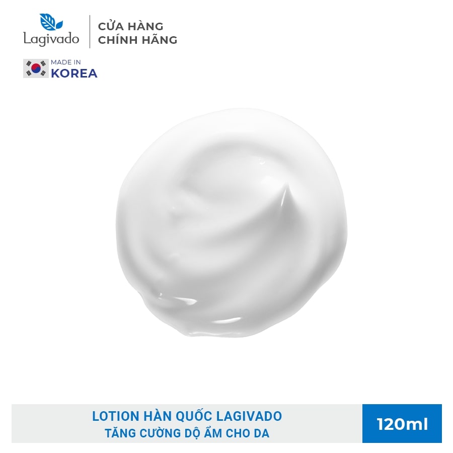 Sữa dưỡng da mặt trắng sáng da Hàn Quốc Lagivado Satin Soft Lotion 120 ml – Màu Xanh Dương