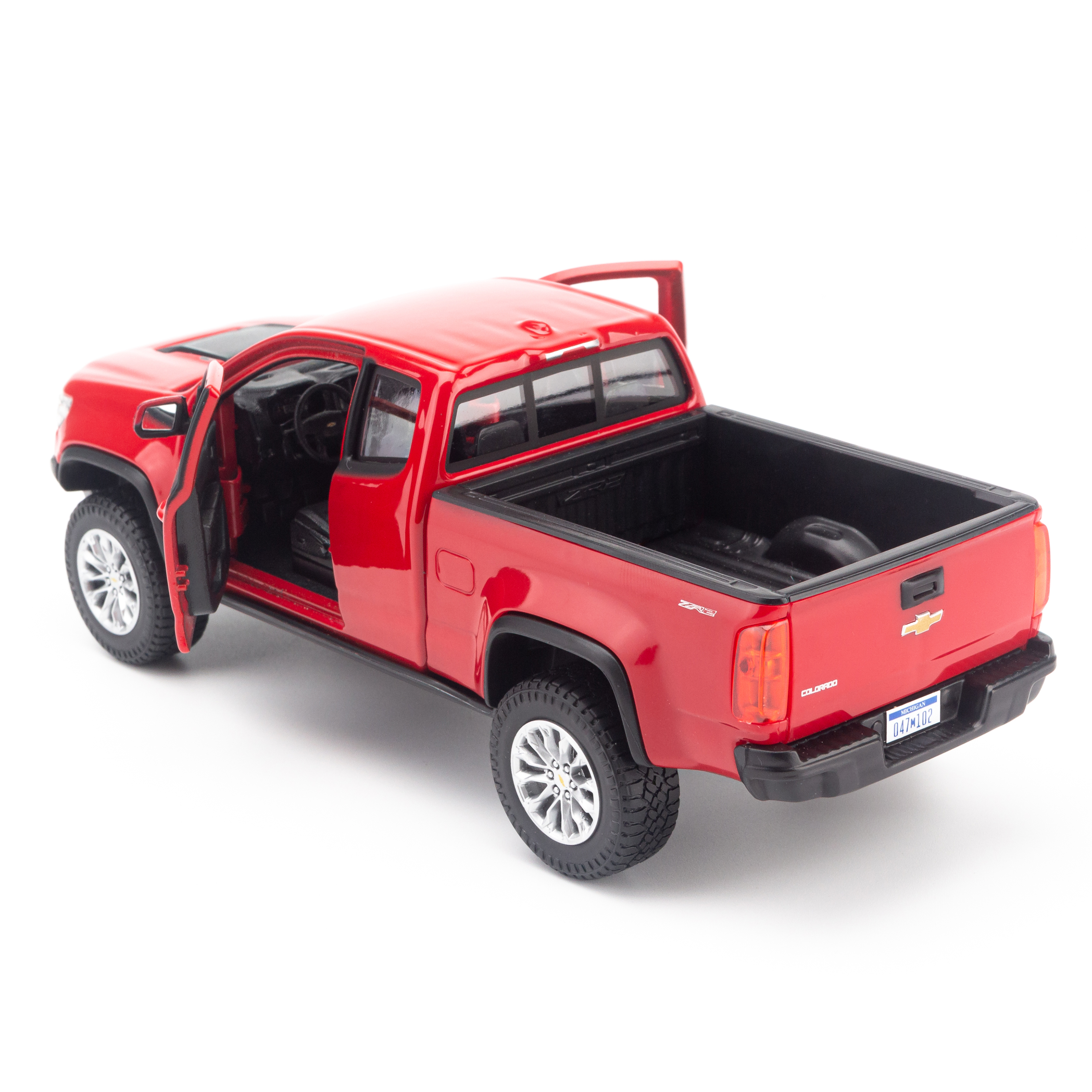 Mô Hình Xe Chevrolet Colorado ZR2 Red 1:24 Maisto MH-31517