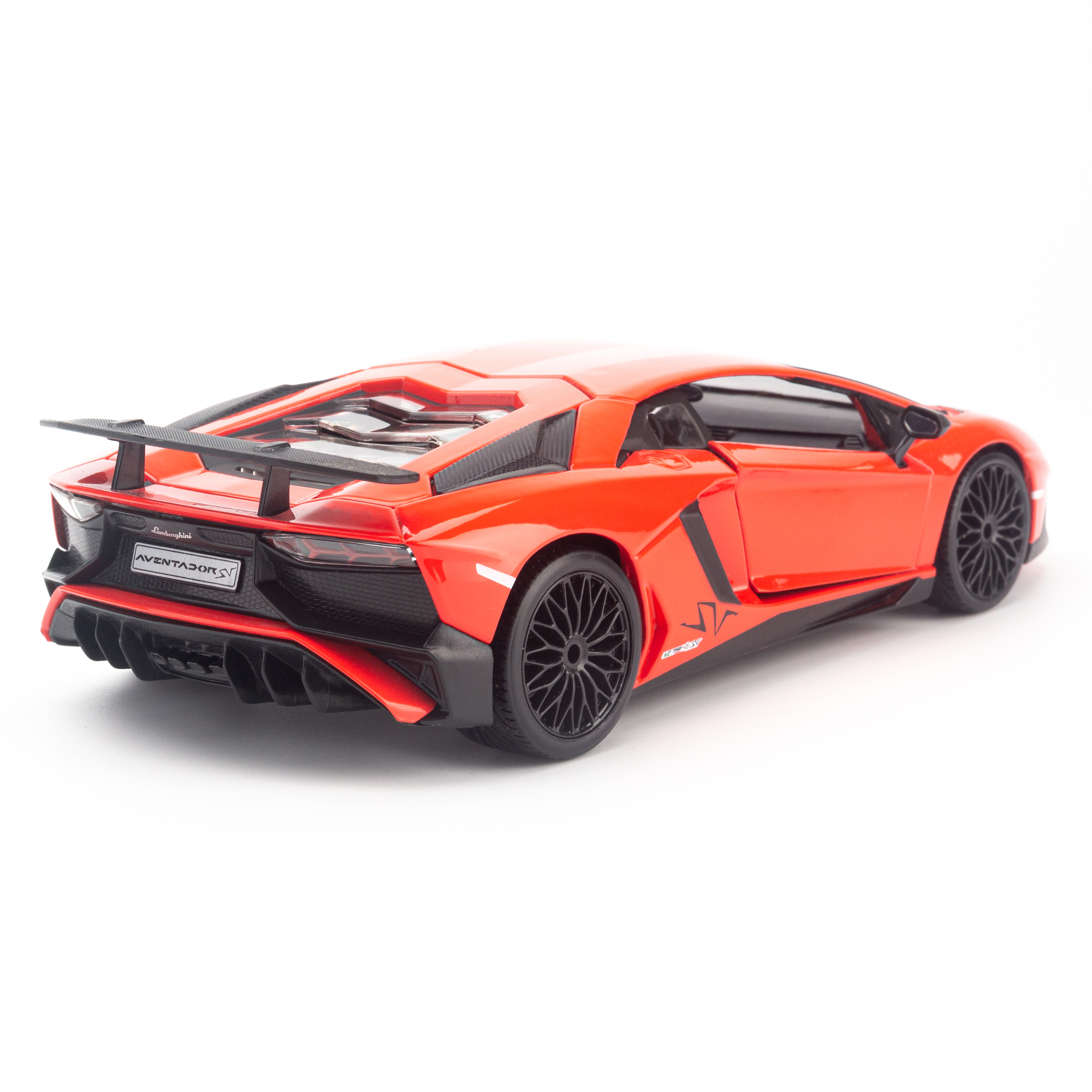 Mô hình xe LAMBORGHINI AVENTADOR LP750-4 SV RED 1:24 BBURAGO - MH18-21079