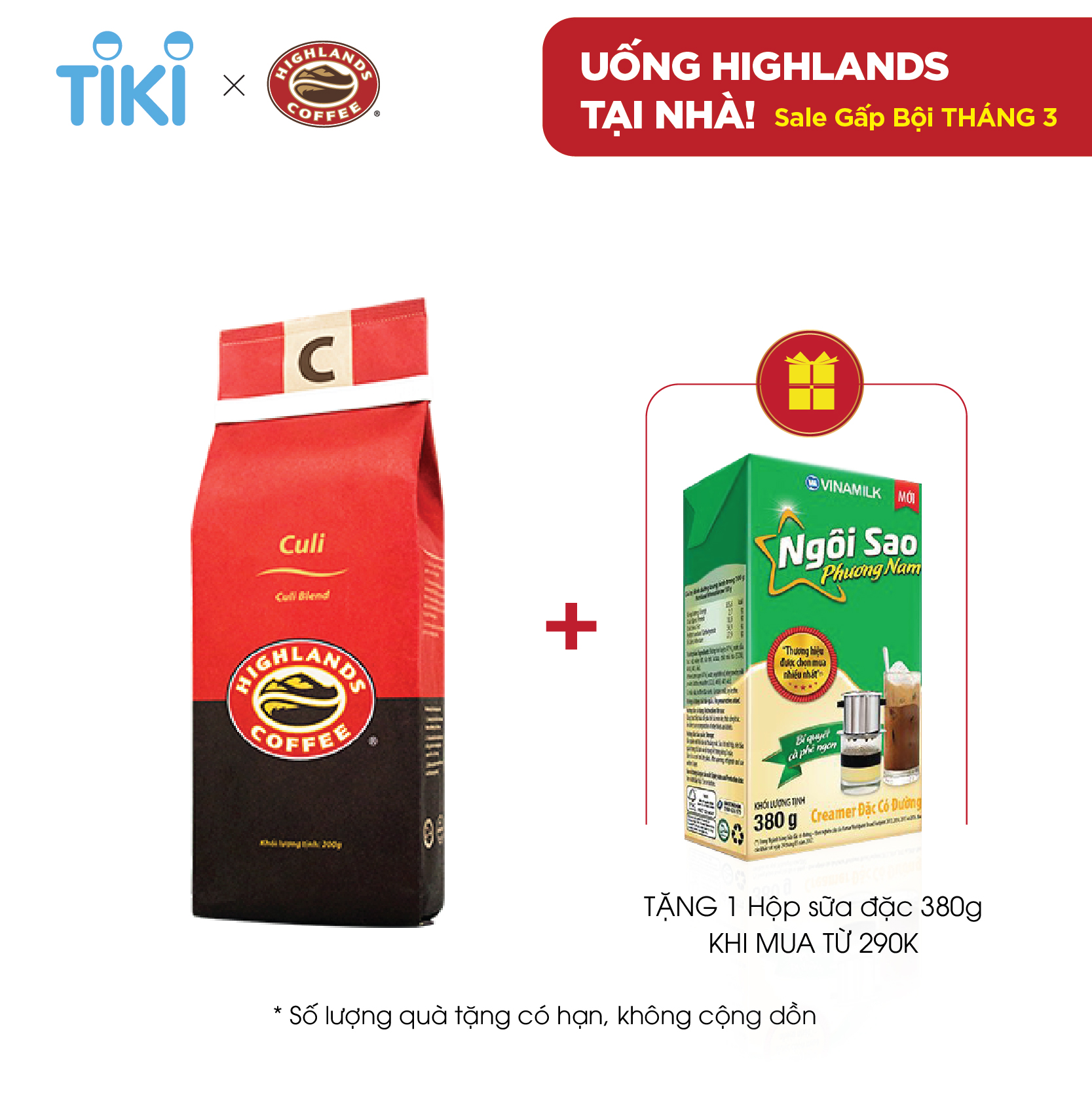 Cà Phê Rang Xay Culi Highlands Coffee (200g)