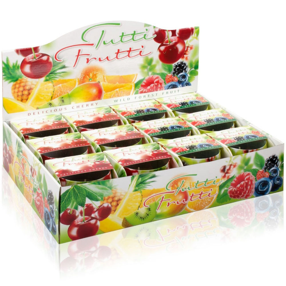 Ly nến thơm tinh dầu Bartek Tutti Frutti 100g QT024479 - trái cây rừng (giao mẫu ngẫu nhiên)