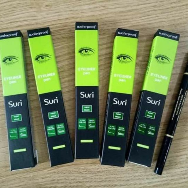 Kẻ Mắt Nước Siêu Mảnh Hàn Quốc SURI Waterproof Eyeliner Pen E233