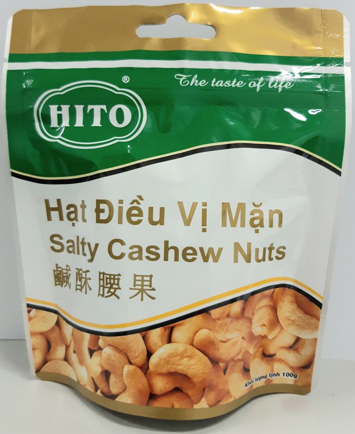 HẠT ĐIỀU VỊ MẶN - HITO 100G ĐẬM ĐÀ HƯƠNG VỊ