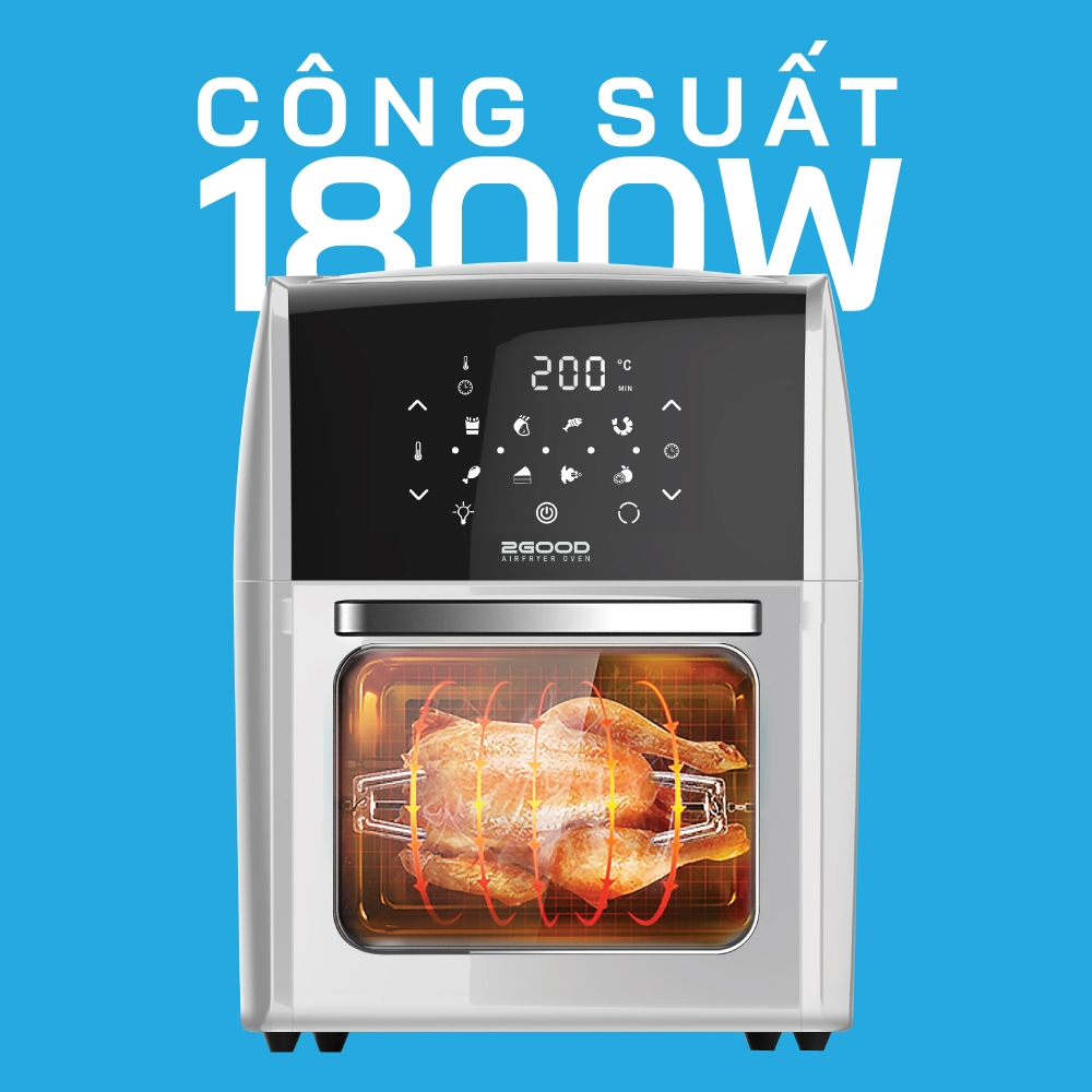 Nồi chiên không dầu 2GOOD K008, 3 lít