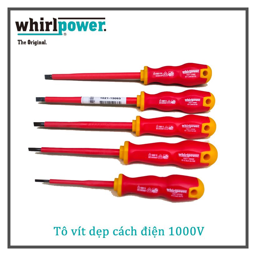 Tô vít dẹp -  4.0mm x 100mm (1000v)